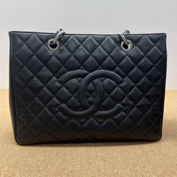 99% New Chanel 19 Bag, Small, Black‑Silver Chip