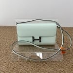 99% New HERMES Constance Togo, Vert Cypress, K Stamp