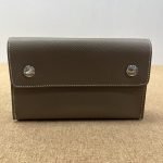 99% New HERMES Snap, Etoupe, W Stamp
