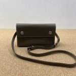 99% New HERMES Snap, Etoupe, W Stamp