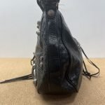 98% New Balenciaga Classic City Black Shoulder Bag