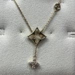 Brand‑New LV Floral Necklace 2025 Receipt