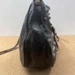 98% New Balenciaga Classic City Black Shoulder Bag