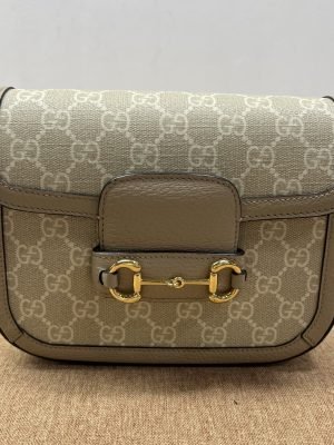 99% New Gucci 1955 Mini, Oatmeal, Crossbody