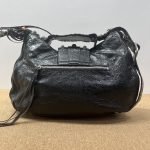 98% New Balenciaga Classic City Black Shoulder Bag