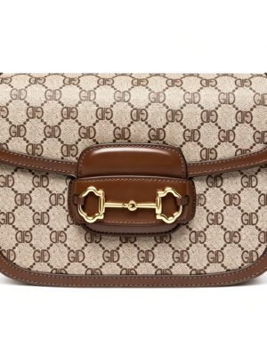 Vintage Horsebit Flap Crossbody Bag