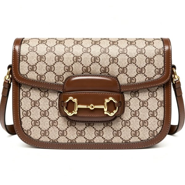 Vintage Horsebit Flap Crossbody Bag