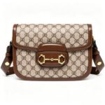 Vintage Horsebit Flap Crossbody Bag