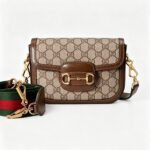 Vintage Horsebit Flap Crossbody Bag