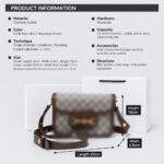 Vintage Horsebit Flap Crossbody Bag