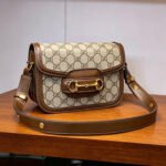 Vintage Horsebit Flap Crossbody Bag